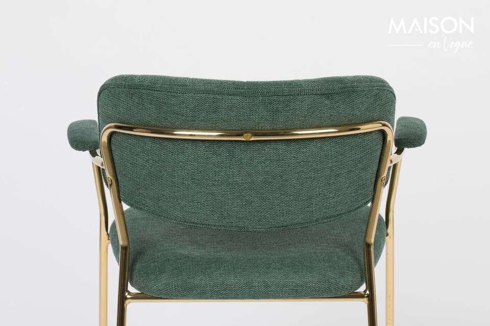 De groene Jolien fauteuil is een creatie van White Label Living