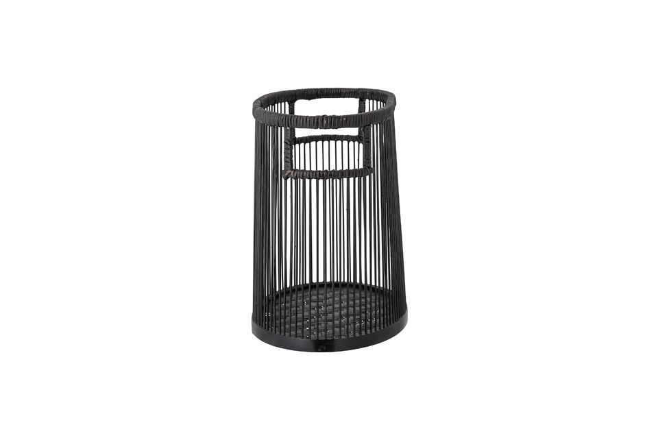Julin zwarte bamboe mand - 6