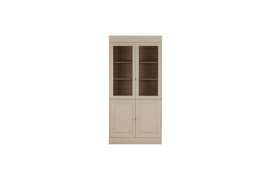 Kast met 4 grijze houten deuren Chow