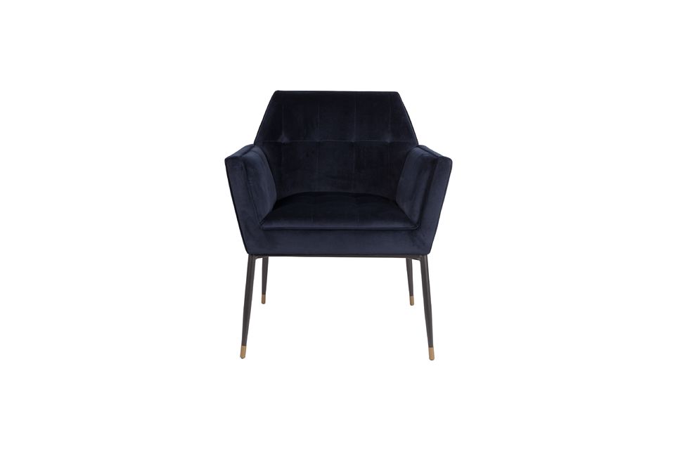 Kate fauteuil middernachtblauw - 8