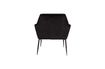 Miniatuur Kate zwart fluwelen fauteuil 6