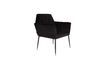 Miniatuur Kate zwart fluwelen fauteuil 5