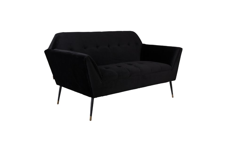 Kate Zwarte Sofa - 8