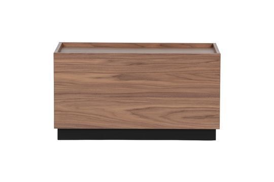 Klein bijzettafeltje in walnootfineer Block