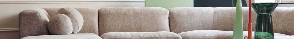 Benadrukte materialen Klein wit polyester kussen Ball