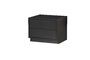 Miniatuur Klein zwart houten tv-meubel Finca Productfoto