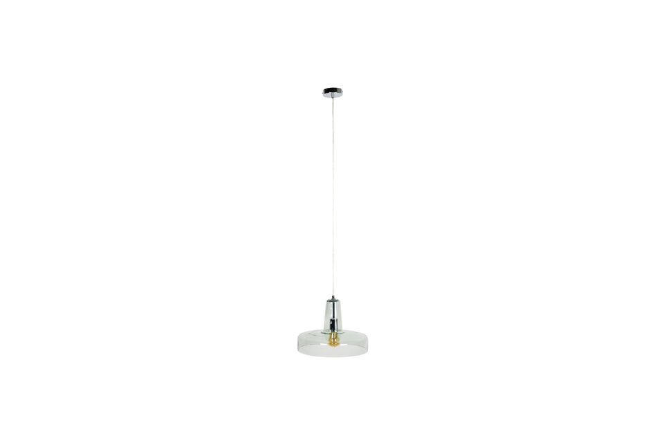 Met zijn minimalistische ontwerp en rustgevende kleur is dit armatuur ideaal om een frisse