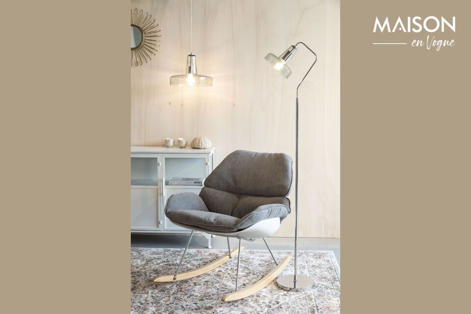 Ontdek de ingetogen elegantie van onze Anshin hanglamp van groen glas