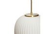 Miniatuur Kleine messing glazen hanger Serene 5