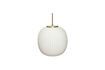 Miniatuur Kleine messing glazen hanger Serene 4