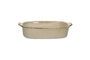 Miniatuur Kleine ovenschaal in beige Ascoli steengoed Productfoto