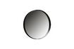 Miniatuur Kleine ronde zwarte metalen spiegel Doutzen 4