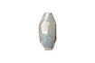 Miniatuur Kleine witte glazen vaas Luster 1