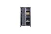 Miniatuur Kluis grijs houten kast 9