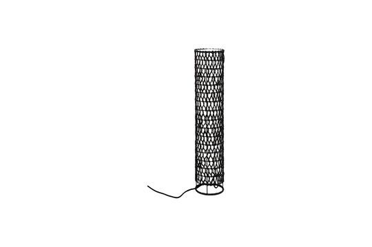 Knute Vloerlamp in zwart papier