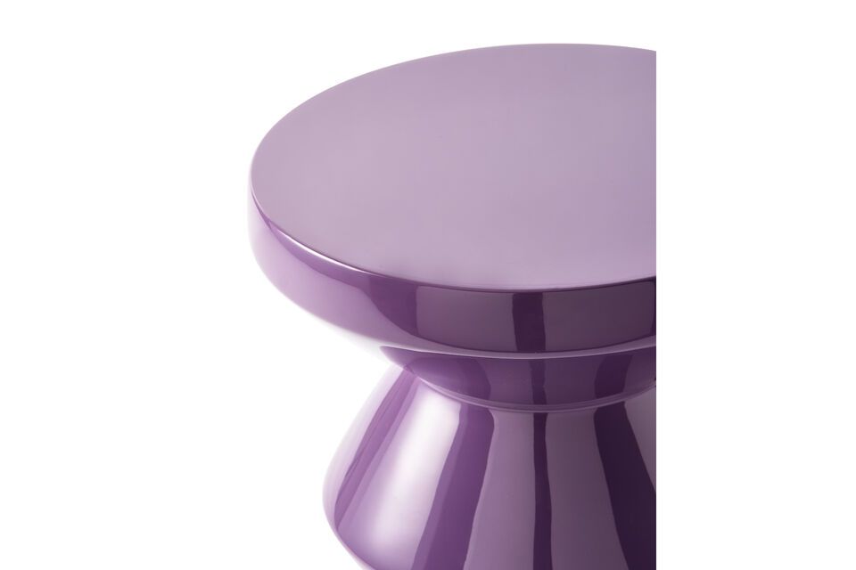 Kruk Zigzag donkerpaars glasvezel - 10