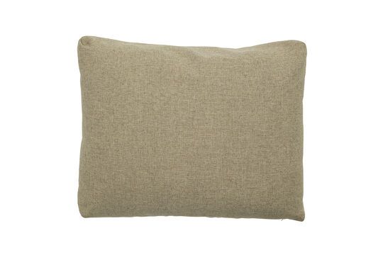 Kussen van fijne beige stof Productfoto