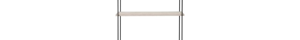 Benadrukte materialen Lea Nature Shelf in paulownia