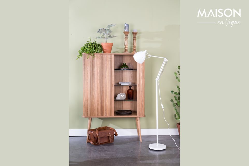 Lezer Vloerlamp Steenwit Zuiver