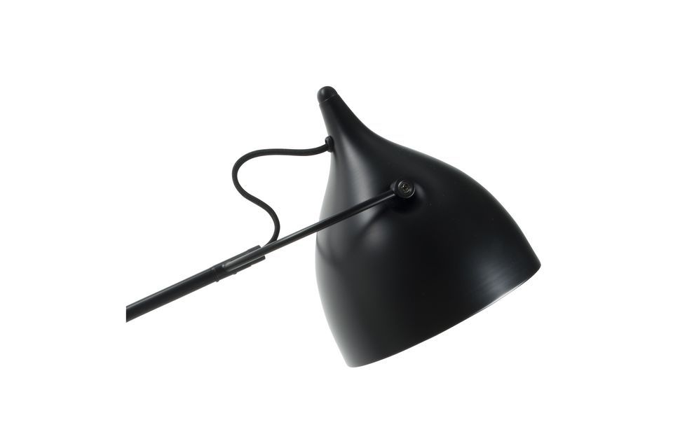 Lezer vloerlamp zwart mat - 5