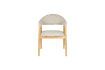 Miniatuur Lichtbruine stoffen fauteuil Indy 6