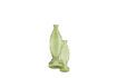 Miniatuur Lichtgroene glazen vaas H20 Fish 2