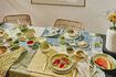 Miniatuur Lichtgroene katoenen placemat Frivole 3