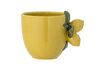 Miniatuur Limone gele steengoed mok 5