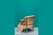 Miniatuur Linnen en jute fauteuil Valbelle 4