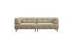 Miniatuur Lloyd 4 zits bank in beige fluweel 1