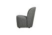 Miniatuur Lofty antraciet stoffen fauteuil 4