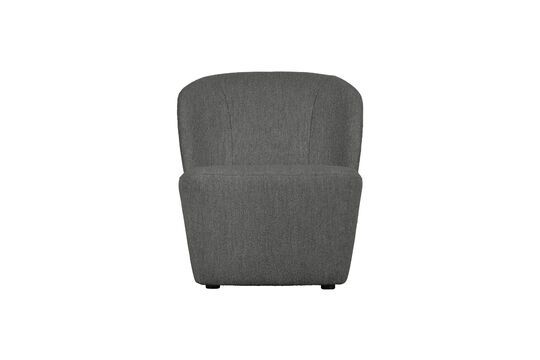 Lofty antraciet stoffen fauteuil Productfoto