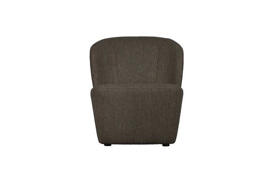 Lofty bruine stoffen fauteuil Productfoto