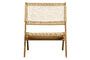 Miniatuur Lois beige houten klapstoel Productfoto