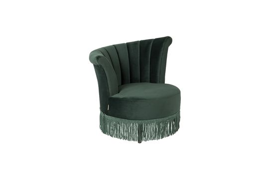 Lounge chair Flair donkergroen Productfoto