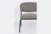 Miniatuur Lounge chair Jolien zwart en grijs 2