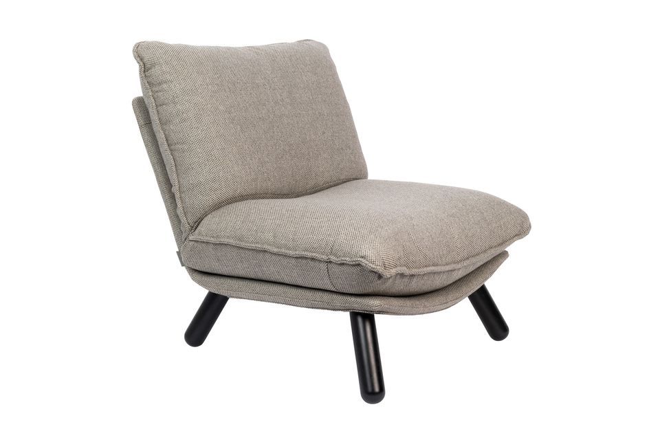 Lounge chair Lazy Sack lichtgrijs Zuiver