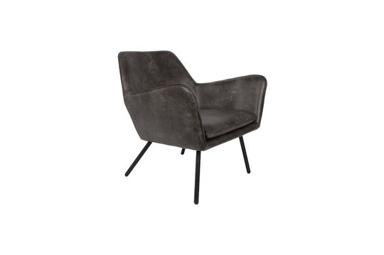 Lounge fauteuil Bon donkergrijs Productfoto
