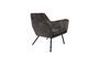 Miniatuur Lounge fauteuil Bon donkergrijs Productfoto