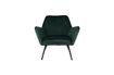 Miniatuur Lounge fauteuil Bon in groen fluweel 8