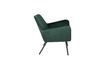 Miniatuur Lounge fauteuil Bon in groen fluweel 9