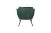 Miniatuur Lounge fauteuil Bon in groen fluweel 11