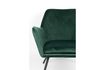 Miniatuur Lounge fauteuil Bon in groen fluweel 2