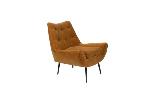 Lounge fauteuil Glodis whisky Productfoto