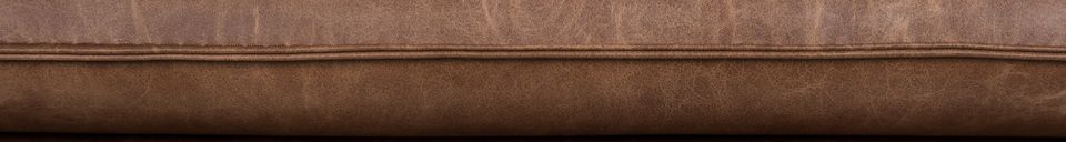 Benadrukte materialen Lounge fauteuil Goede kleur bruin