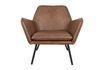 Miniatuur Lounge fauteuil Goede kleur bruin 10