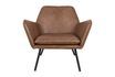 Miniatuur Lounge fauteuil Goede kleur bruin 10