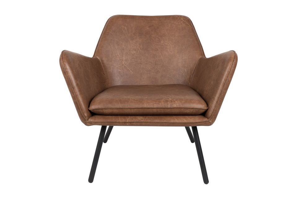 Lounge fauteuil Goede kleur bruin - 8