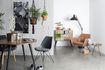 Miniatuur Lounge fauteuil Goede kleur bruin 7