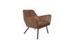 Miniatuur Lounge fauteuil Goede kleur bruin 8